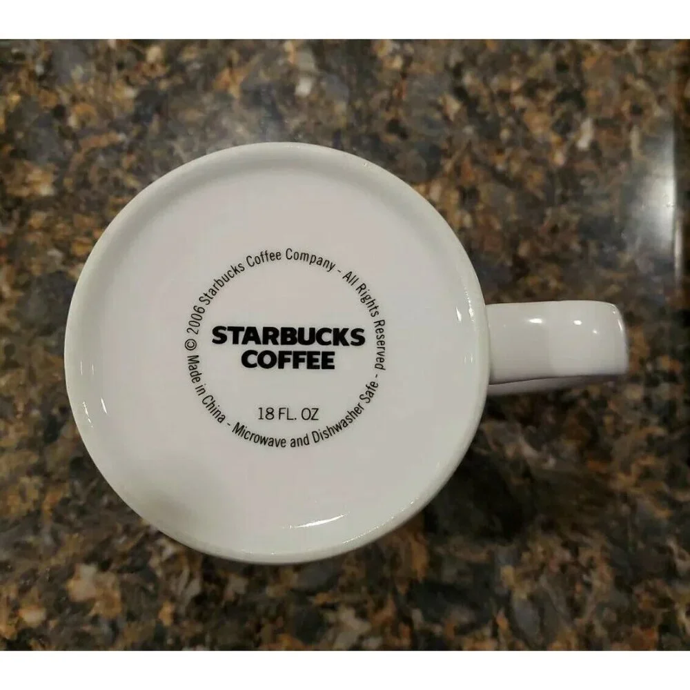 Starbucks 2006 18 Ounce Cup Mug Memphis